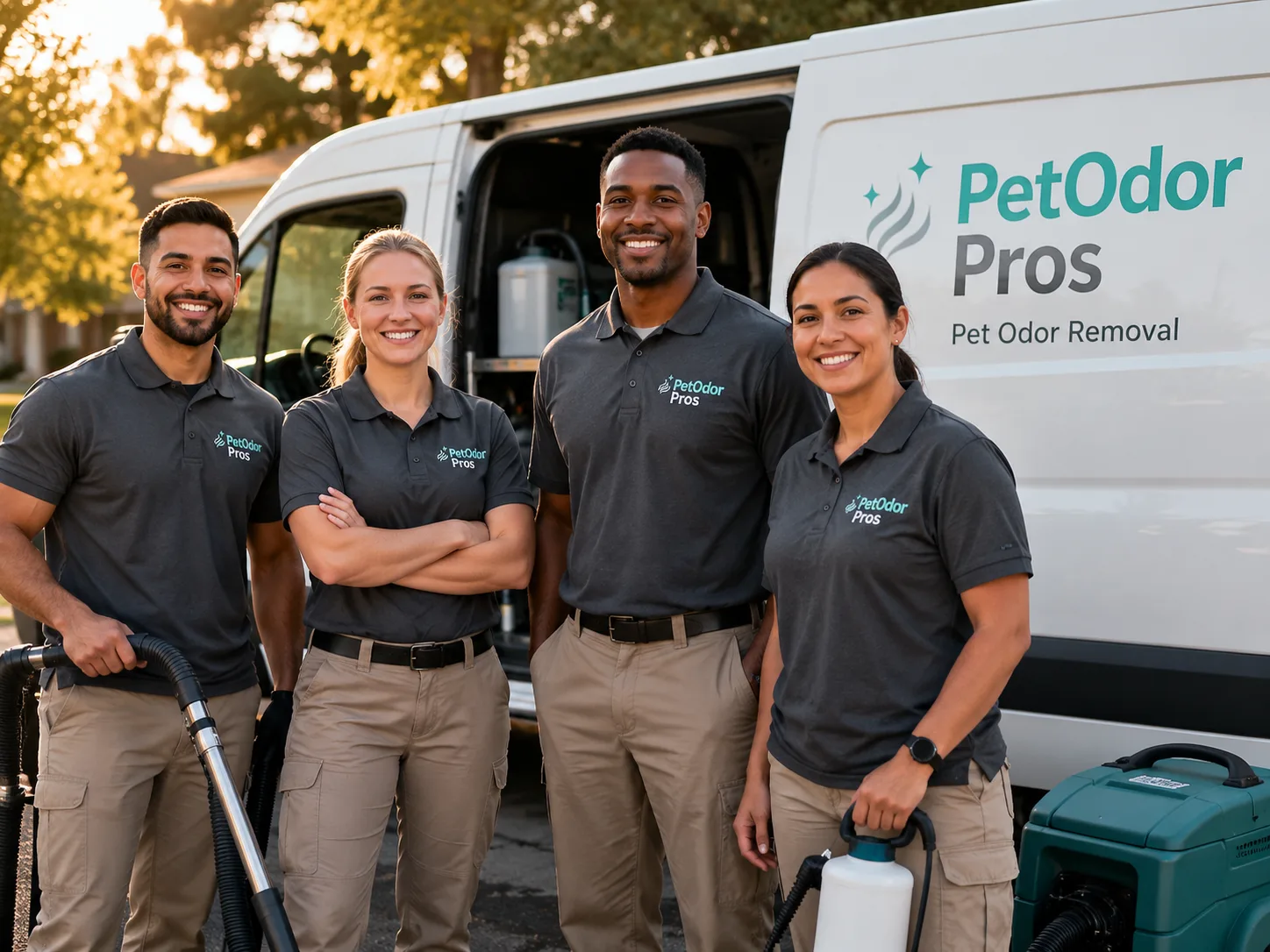 Pet Odor Removal team serving Dunlo, PA